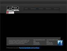 Tablet Screenshot of franzdiesel.com.ar
